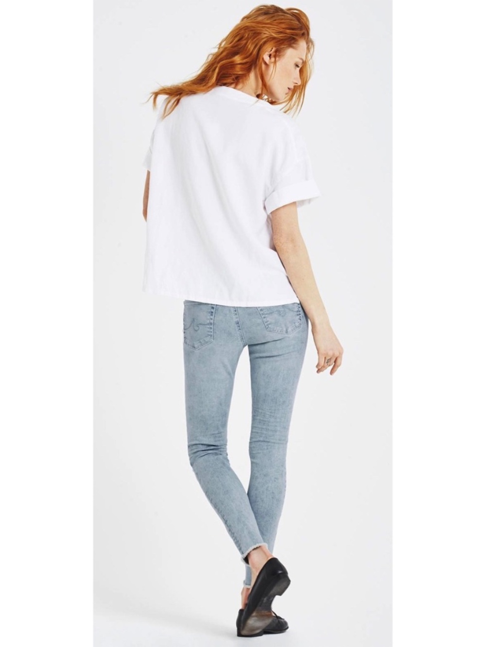 AG ADRIANO GOLDSCHMIED NWT LEGGING ANKLE SKINNY CHARMING JEAN. SIZE 28 - Picture 6 of 15